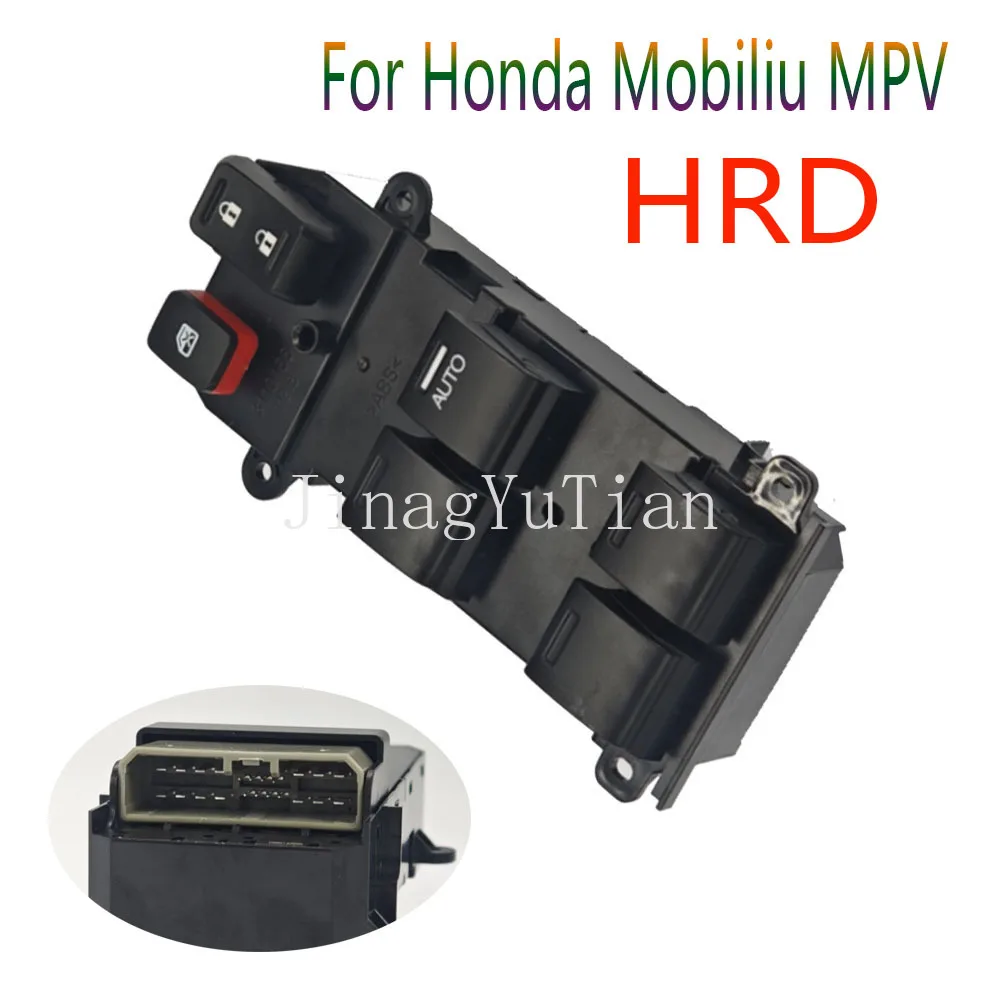 

Автомобильные аксессуары для Honda Mobiliu MPV, передний правый, RHD, электрический переключатель стеклоподъемника, детали кнопки Regulaotr