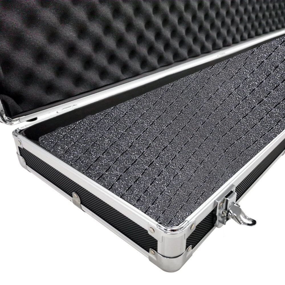 Aluminum Tool Box Large Waterproof Hard Carry Case Bag Portable Instrument Toolbox Organizer Hardware Tool Storage Box Tool Case