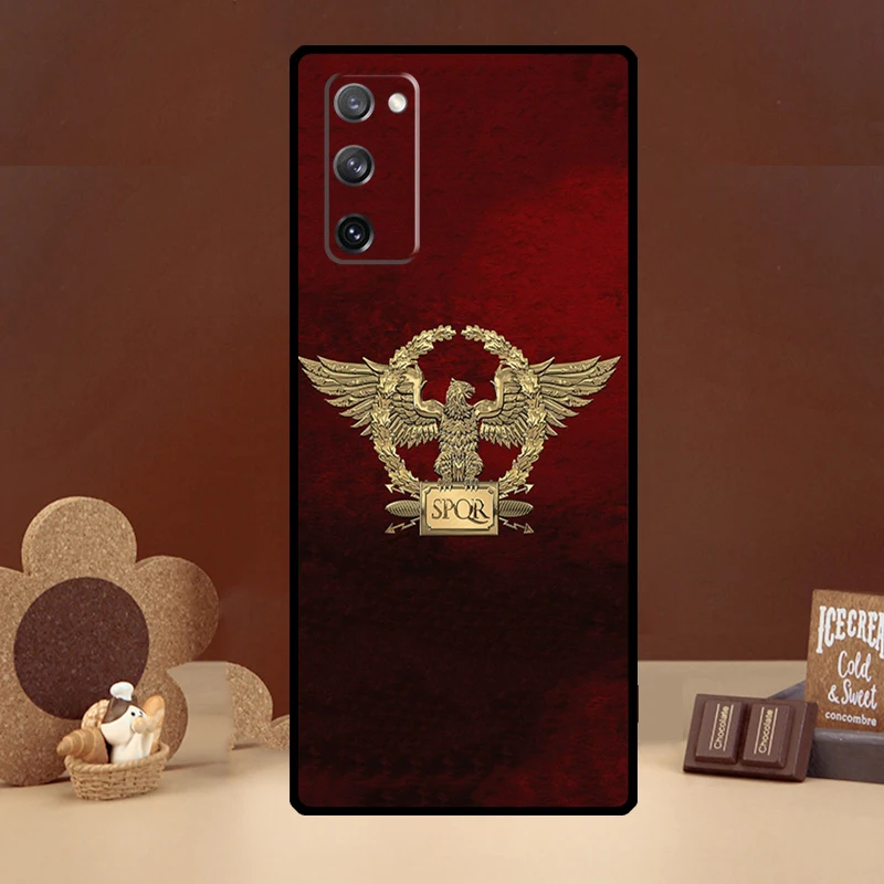 SPQR Roman Imperial legion Coque For Samsung Galaxy S20 FE S21 Ultra S9 S10 Note 10 Plus Note 20 S22 Ultra Case