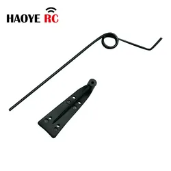 Haoye 2 PCS Tail Wheel Brackets/Tail Mounding Landing Gear Accessories/Spring Plastic Sheet For Rc Accessories