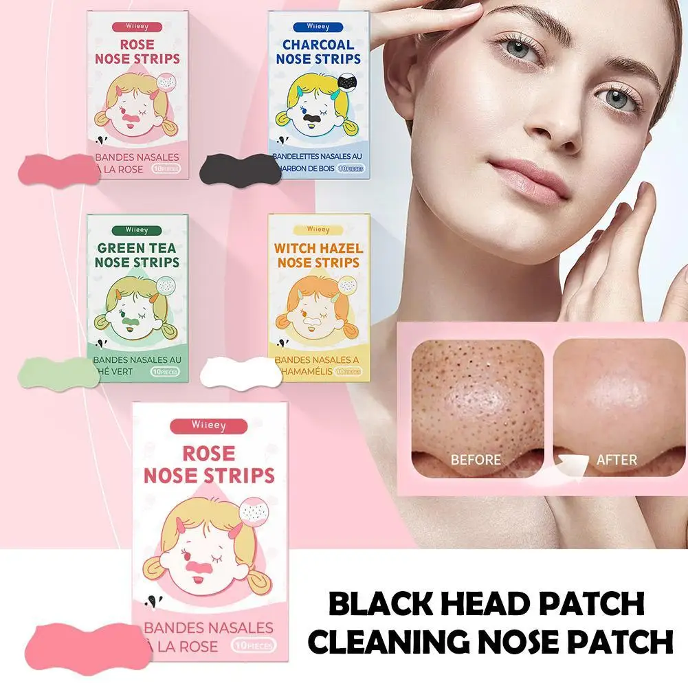 Cleansing Patch Delicate Skin Care Gentle Cleansing Acne Pore Cleansing Nose Patch Moisturizing Oil Control Removing Blackheads