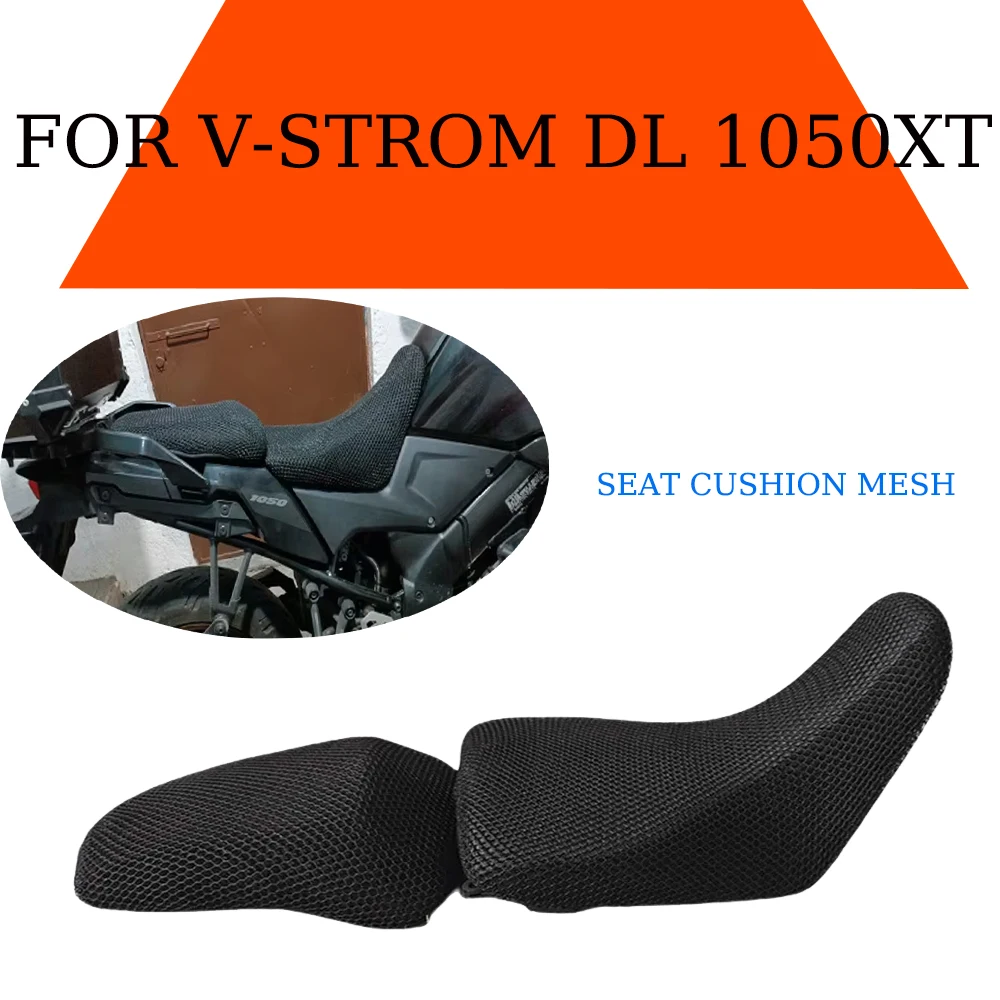 Motorcycle Seat Cushion Heat Insulation Breathable Mesh Seat Cover For Suzuki V-Strom V Strom 1050 XT DL1050 1050XT 2019 - 2023