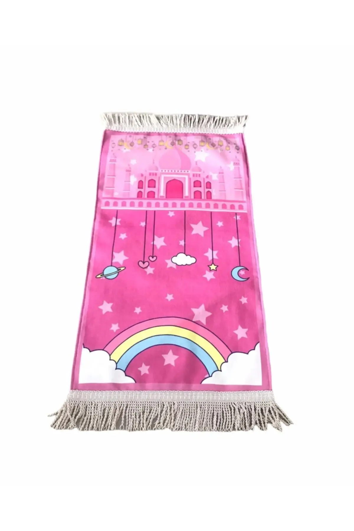 

DOLBOVI small size digital printing lined double decker child prayer Rug Meditation Rug