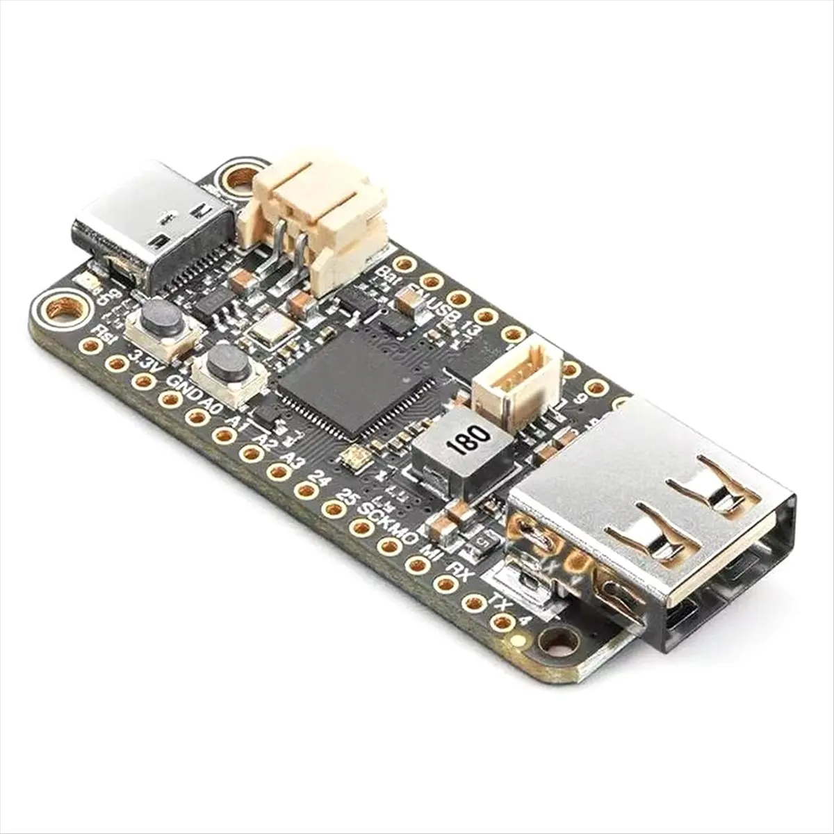 L77A 5723 RP2040 with USB Type A Host Enhanced Connectivity Microcontroller for DIY Projects and Prototyping