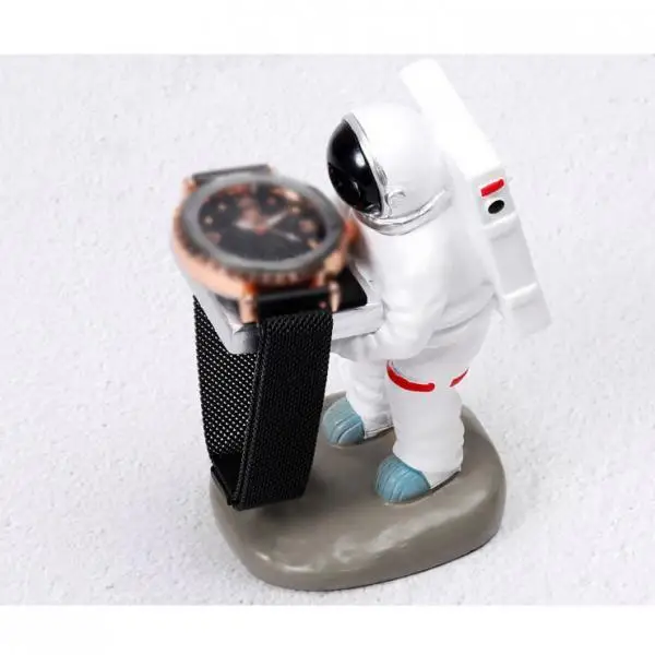Watch Stand Watch Holder Resin Spaceman Style Jewelry Display Organizer for Rings Bracelets Watches