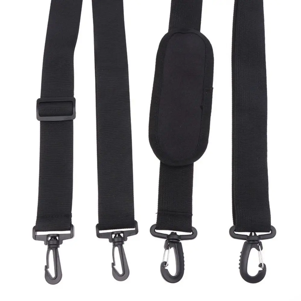 موضة جديدة قابل للتعديل حقيبة حزام النايلون الأسود حقيبة كتف حزام الكتف حزام وسادة حقيبة كروسبودي أجزاء وملحقاتها #3