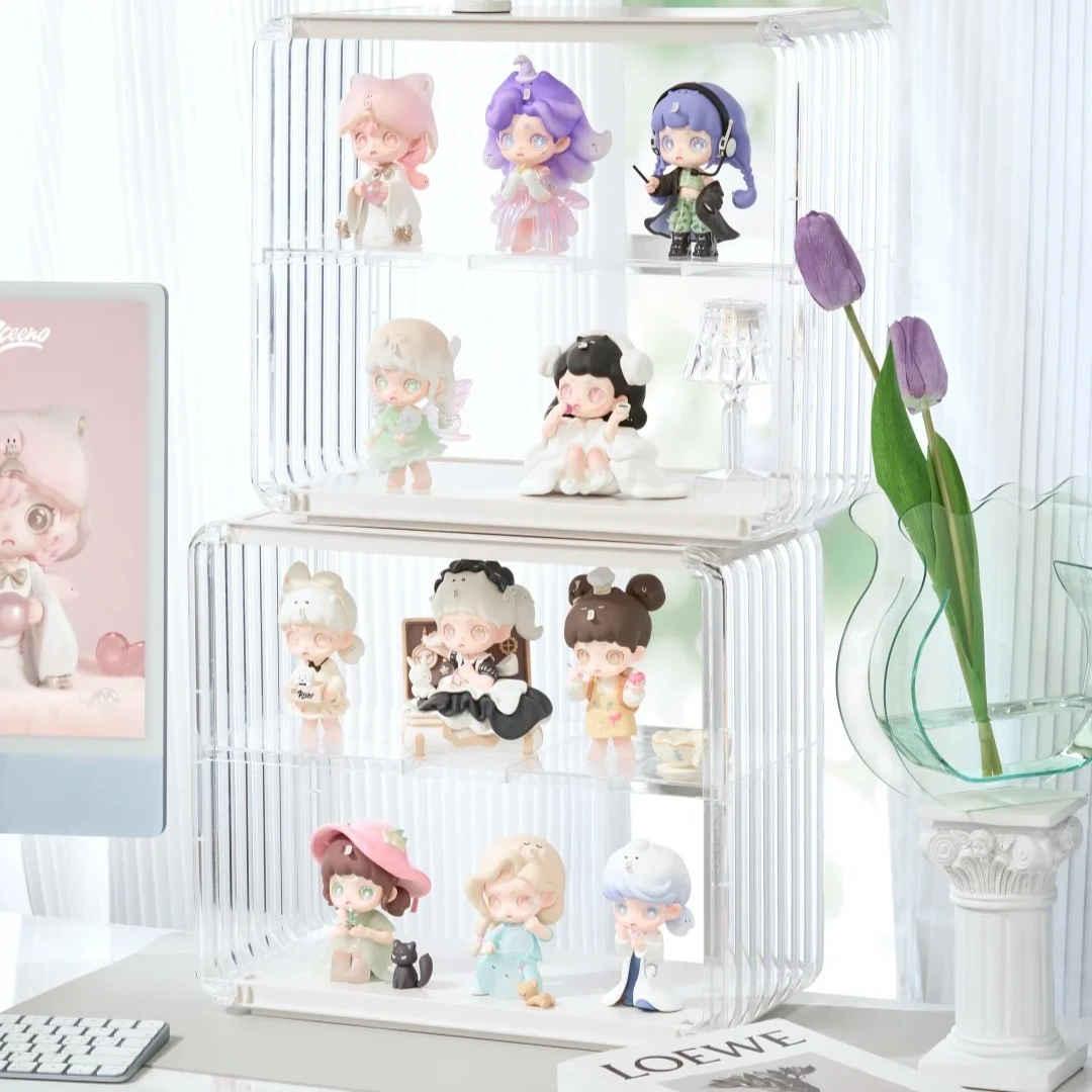 고스트 키노 투어 Mbti 시리즈 블라인드 박스 미스터리 박스 카와이 애니메이션 인형 액션 피규어 서프라이즈 백 장난감 데스크탑 장식 모델 수집