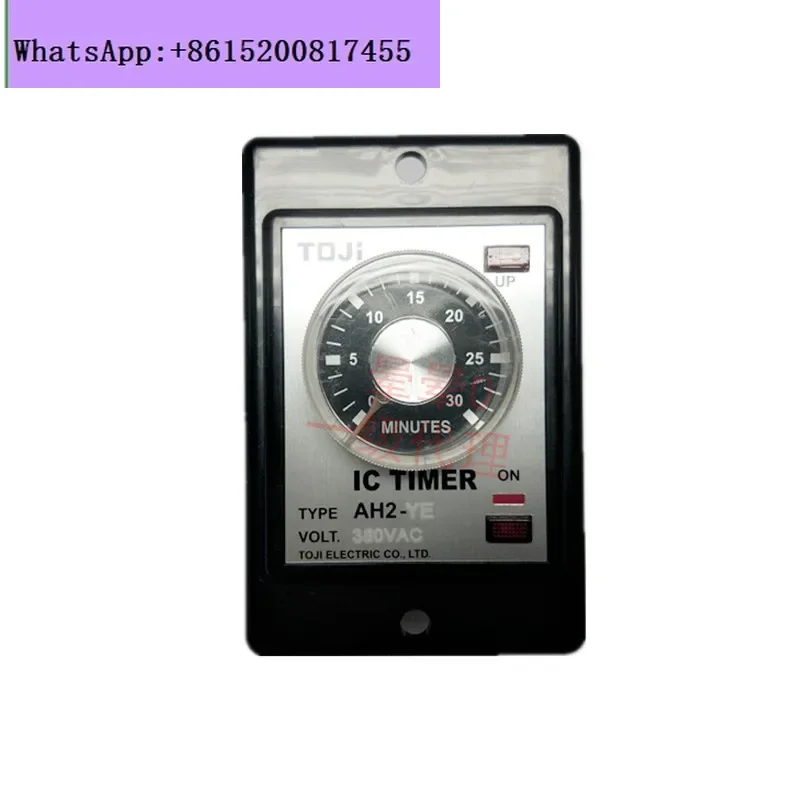 TOJi time relay AH2-YE 380V 30M