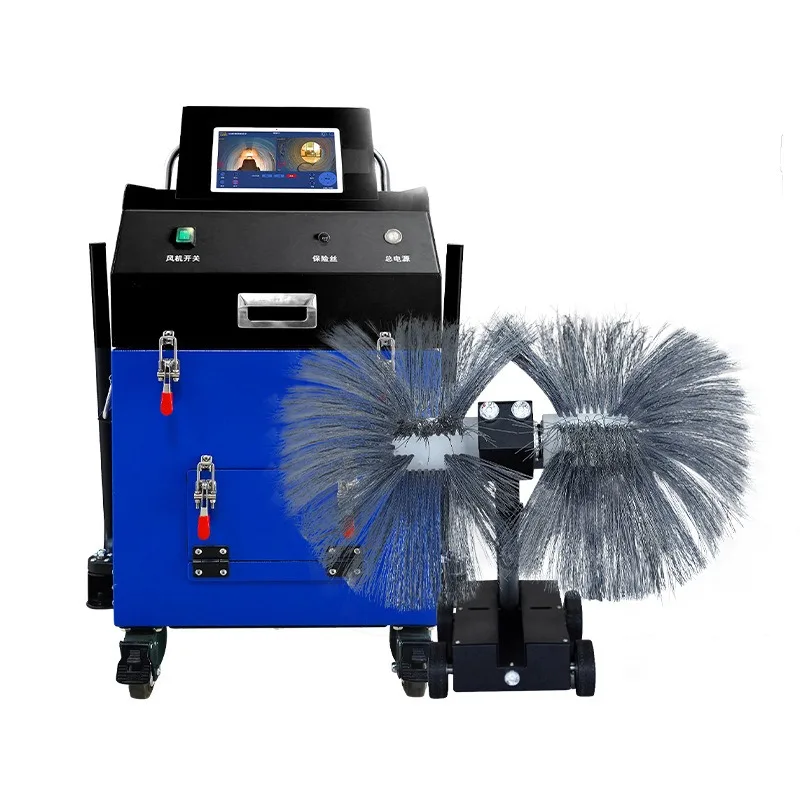 Commercial central air conditioning duct cleaning robot, multi-functional industrial duct cleaning robot