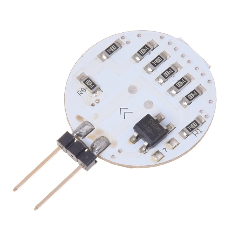 مصباح إضاءة ليد سبوت SMD أبيض حقيقي ، مصباح G4 ، 24 SMD ، DC 12V