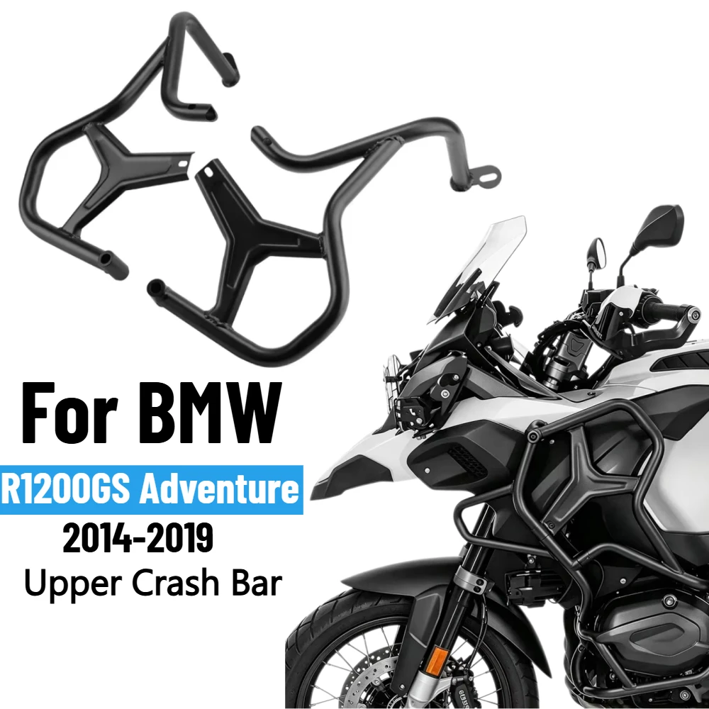 For BMW R1200GS Adventure R 1200 GS ADV 2014-2019 Motorcycle Upper Engine Guard Crash Bar Highway Bumper Fairing Frame Protector