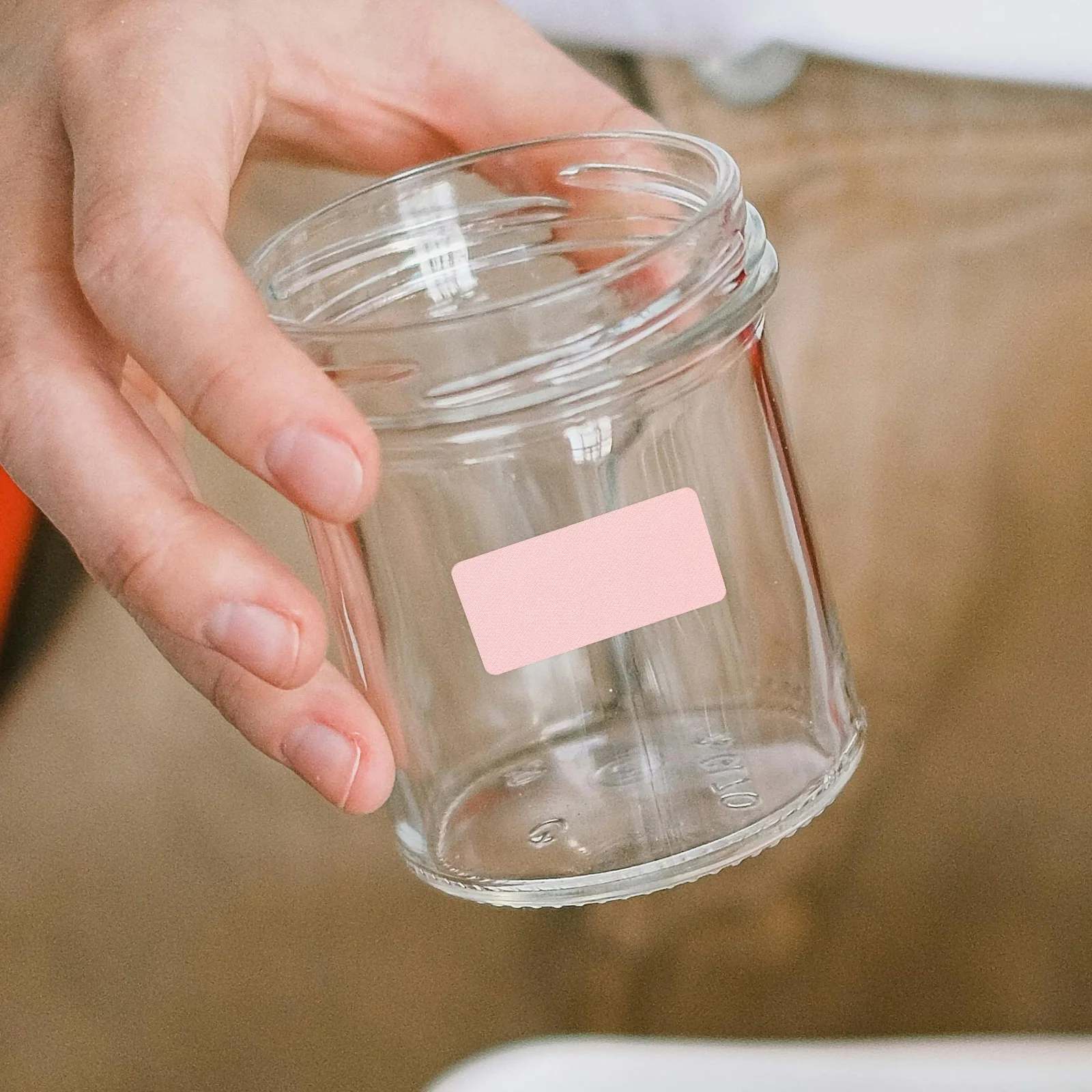 Etiquetas de joyería con nombre, etiquetas DIY en blanco, autoadhesivas, impermeables, a prueba de arañazos, papel de etiqueta térmica para impresión