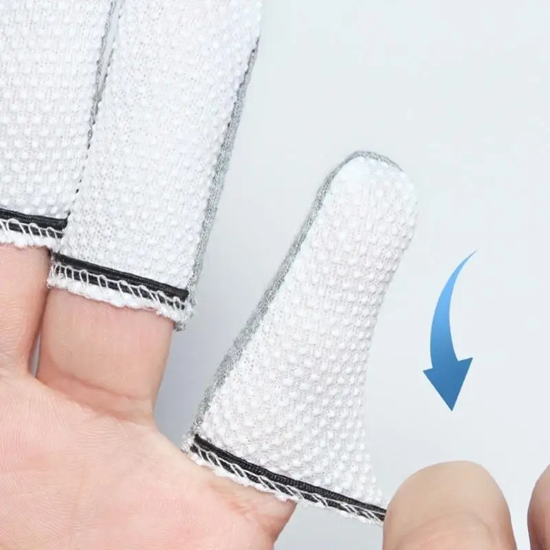 Universal Fit Cotton Protective Sleeves Reinforced PVC Grips Breathable Material for Labor Tasks 