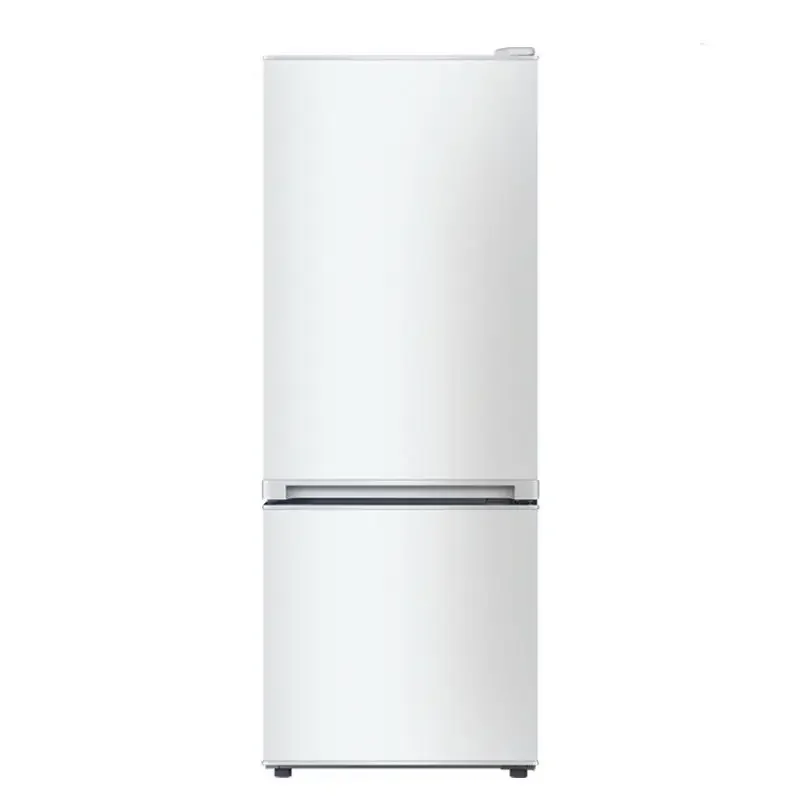 155L Double Door Beverage Kitchen Refrigerator Appliance Super Energy Saving Refrigerator