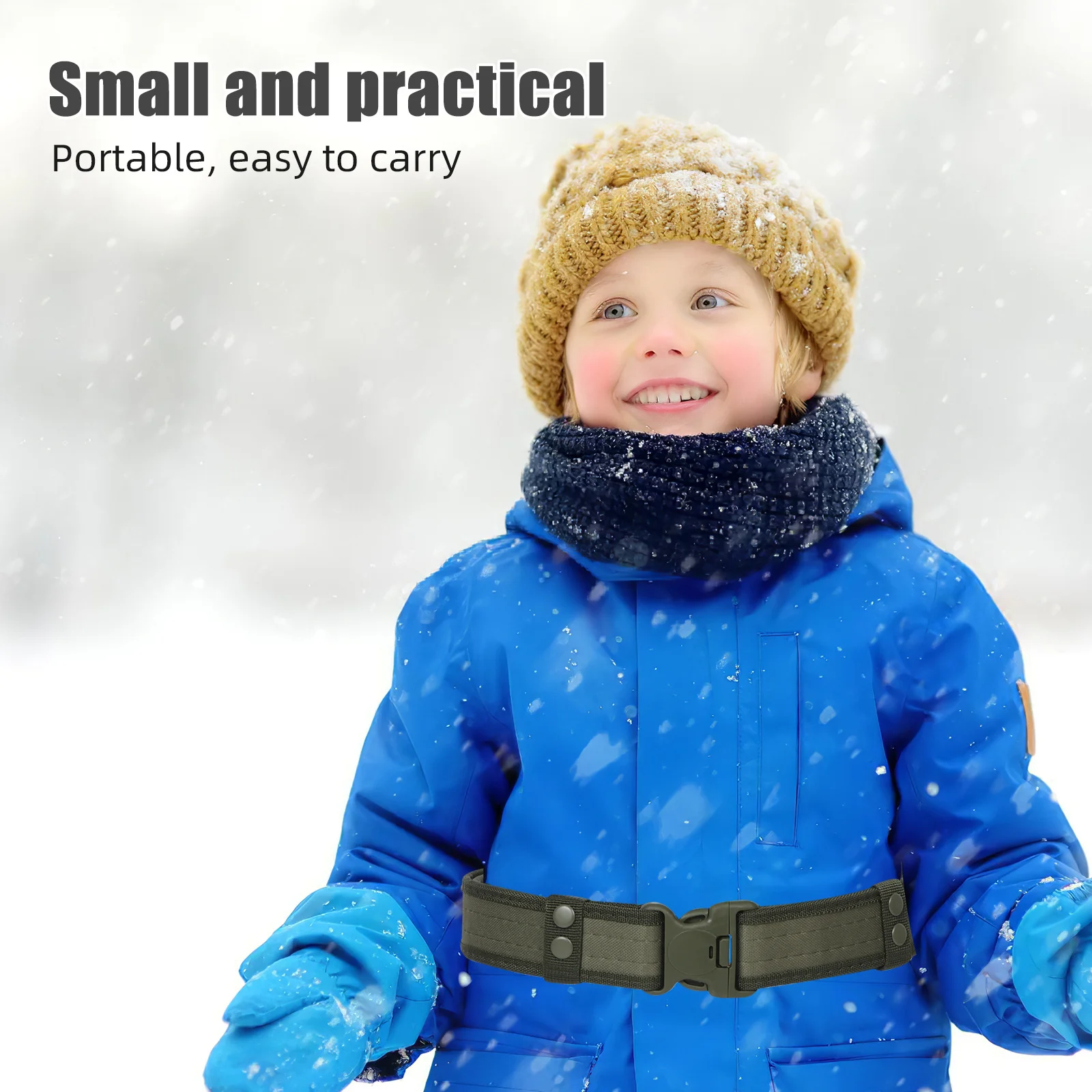 2pcs Outdoor Tactical Belt Canvas Webbing For Students Adjustable Plastic Buckle Hiking Camping Training Work Utility Belt