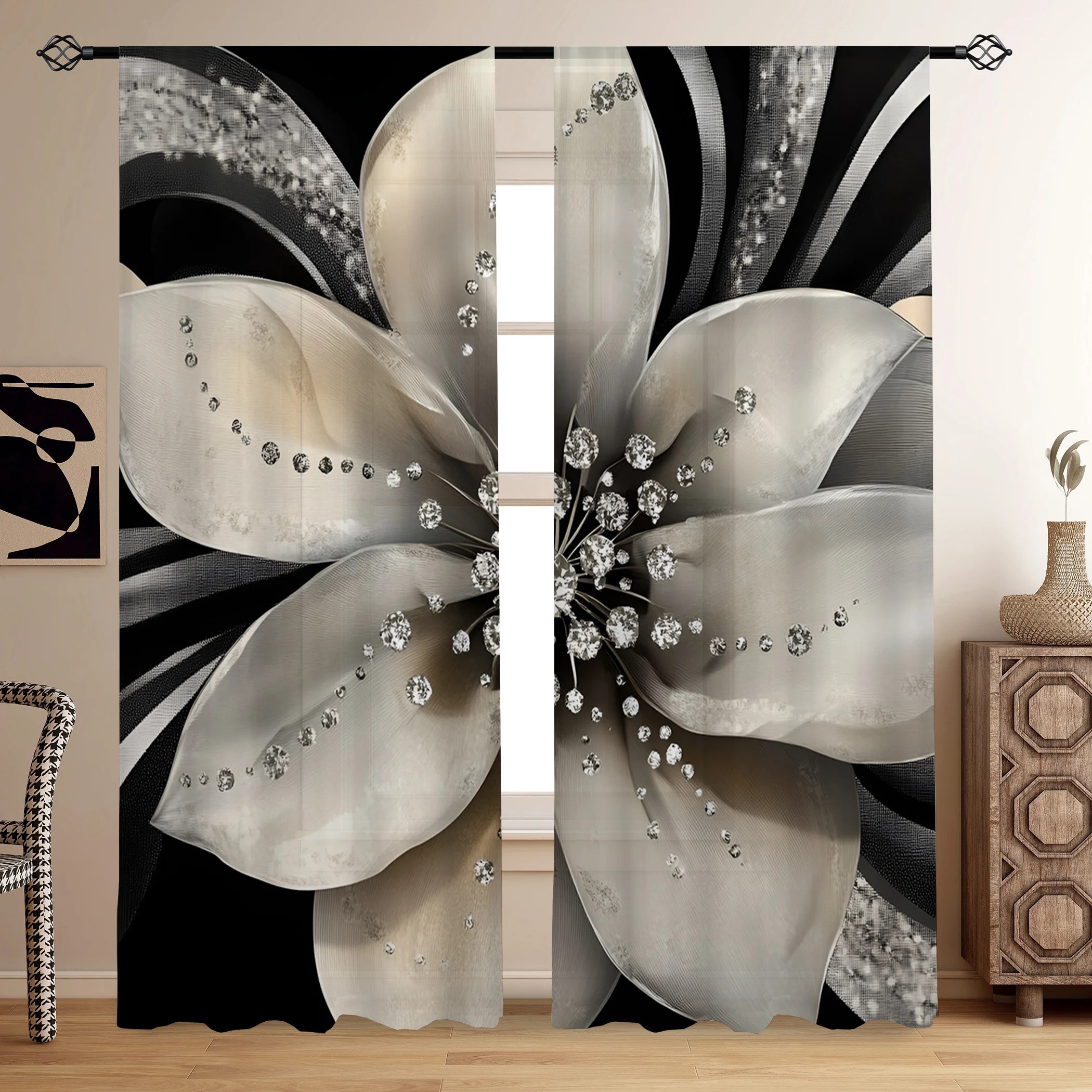 2Pc Black And White…