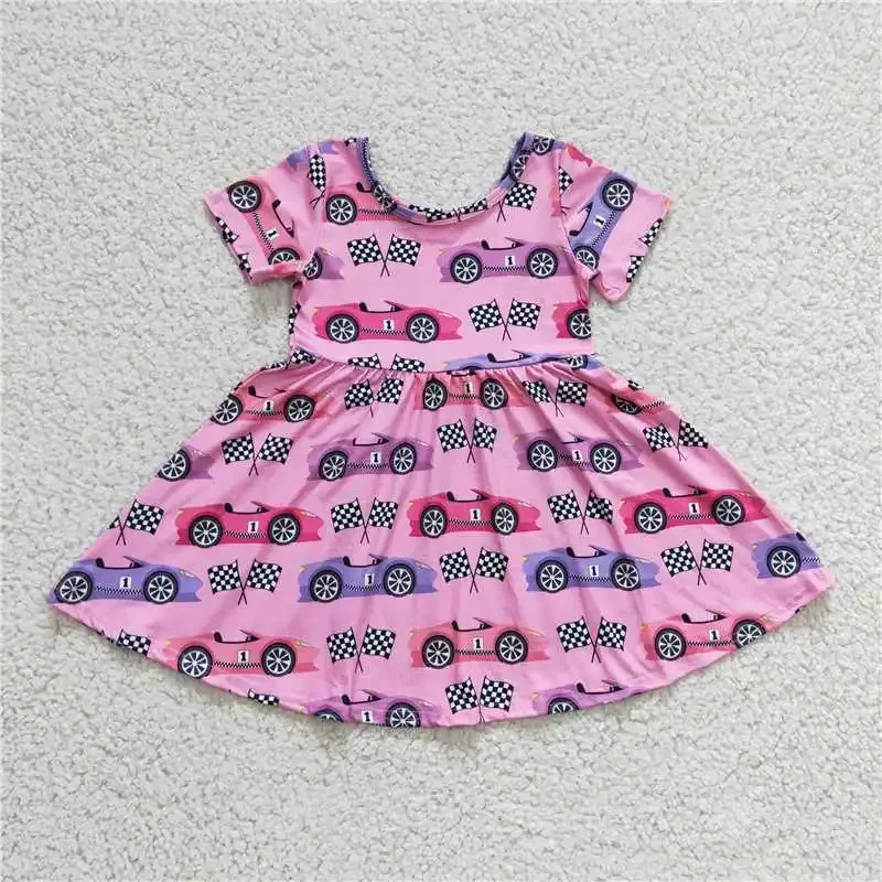 

wholesale price Summer patchwork color printed pattern cute fashion everything dress