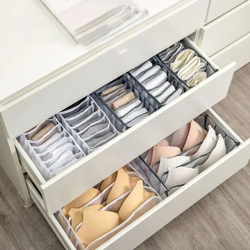 Closet Organizer Underwear Organizer for Wardrobe Clothes Organizers Cabinets Drawer Organizers Bra Socks Storage Organizer Box