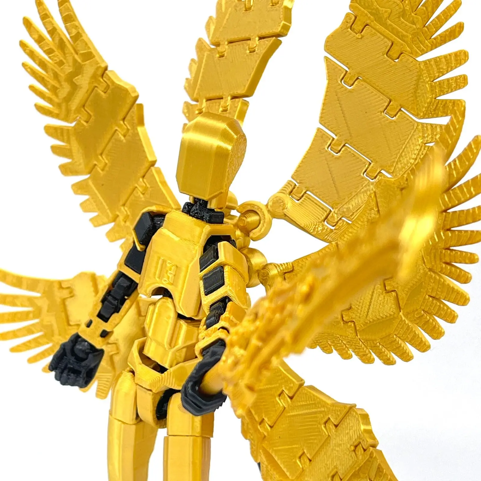 (Montage fertig) 3D-gedruckte T13-Actionfigur 5,54 Zoll Titan 13 Actionfigur mit 9 Arten von Waffen und 5 Arten von Händen,