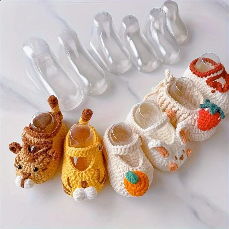 

5 пар прозрачных пластиковых формователей для обуви - прозрачные пластиковые формователи для обуви ручной работы