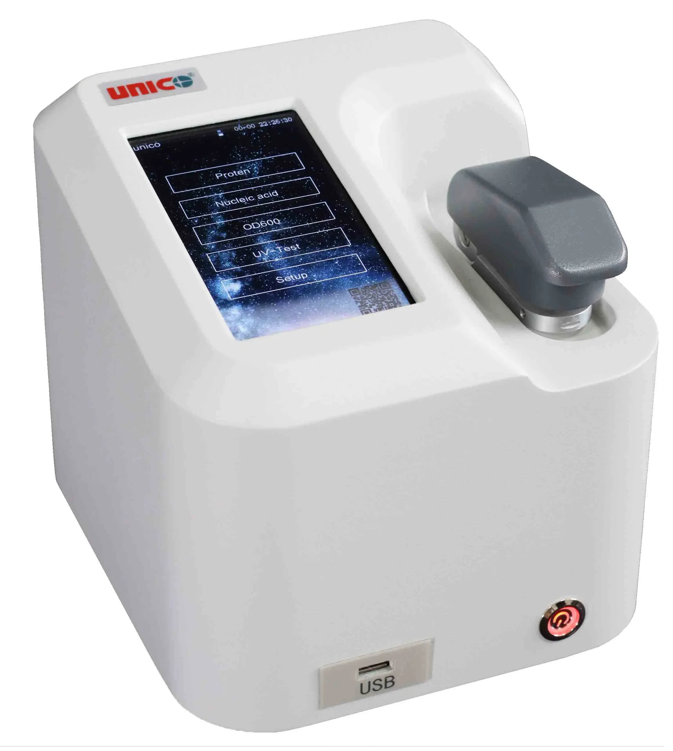 new Unico UPT-100 Ultra-Micro UV-Vis Spectrophotometer