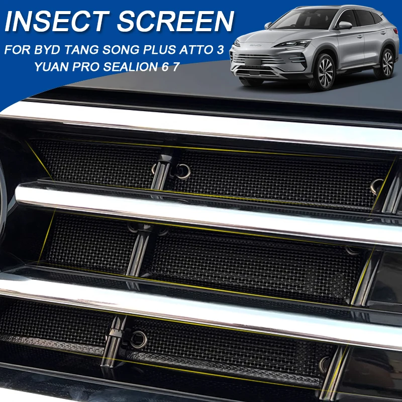 BYD Insect-Proof Air Inlet Cover - Fits ATTO 3, Yuan, Song - Image 5