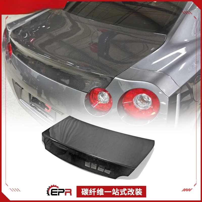 

Для Nissan R35 GTR углеродное волокно OEM-стиль Замена задней крышки багажника