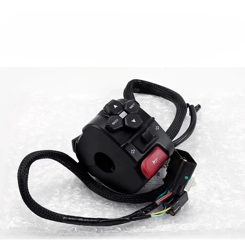 Switch Handle For CFMOTO 675SR-R 675SRR 675SR R 675SS Original handle to activate horn ignition headlight steering switch