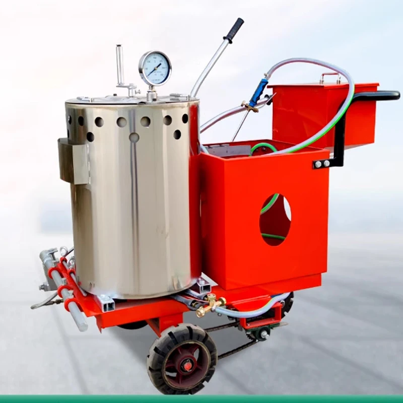 Hot Melt Line Marking Machine Road Marking Vehicle Parking Space and Surface Marking Machine Uniform Heating(Customized)