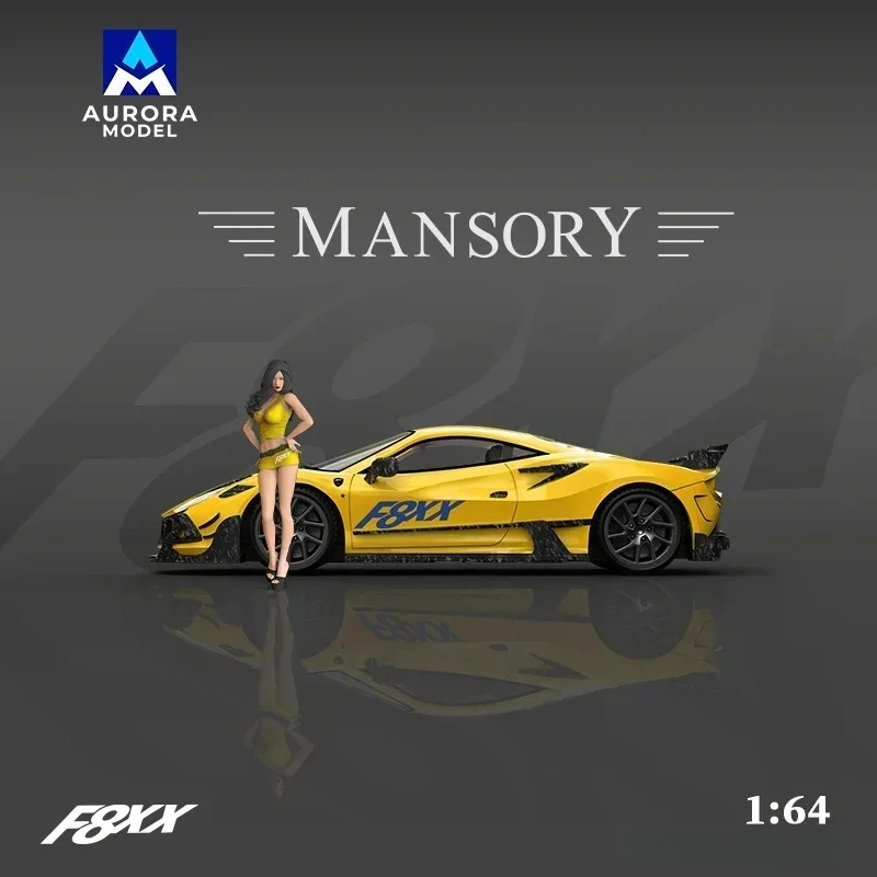 

Коллекционная модель автомобиля AuroraModel AM 1/64 Tributo Mansory F8XX Limited499 из сплава