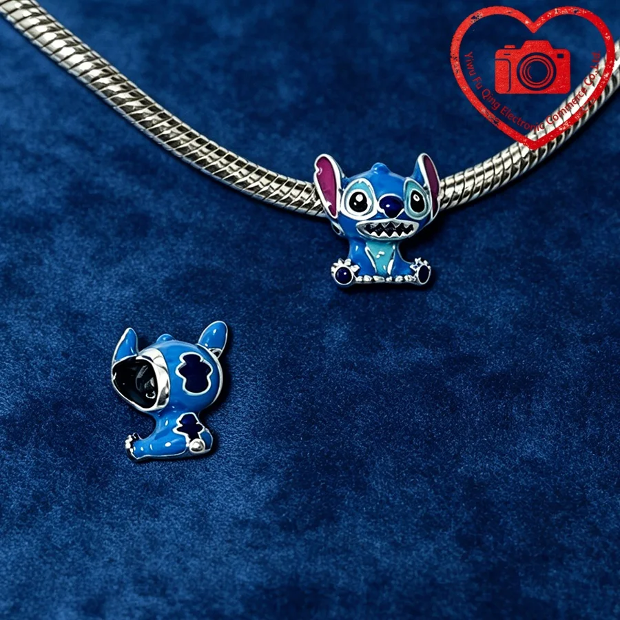 Neue Original-Charms DIY Schmuckgeschenke für Frauen Fuchs Hase Huhn Schwein Haustier Hund Elefant Perlen passend für 925er Silberarmbänder Zubehör