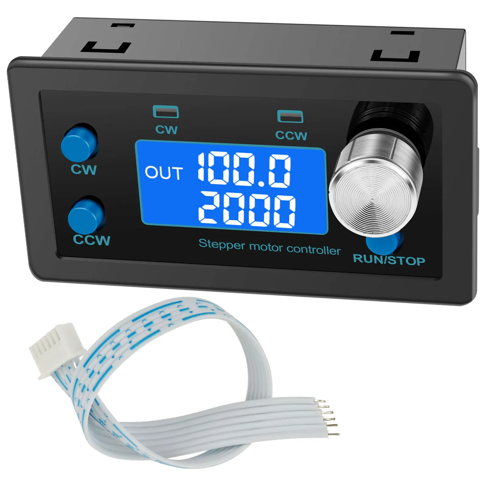 ZK-SMC01 Stepper Motor Driver and Controller DC 5-30V Reverse Pulse Speed Control Board Programmable PLC Serial Communication