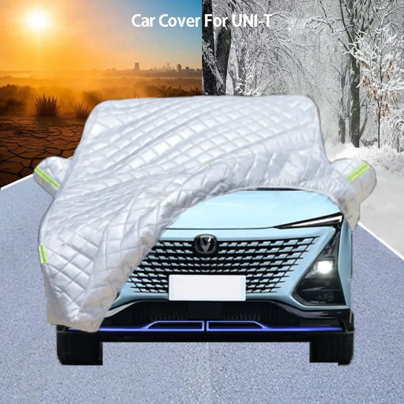 

Для CHANGAN UNI-T автомобильный чехол обеспечивает защита от града, защита от царапин, предотвращает отслаивание краски, устойчивость к дождю и снегу