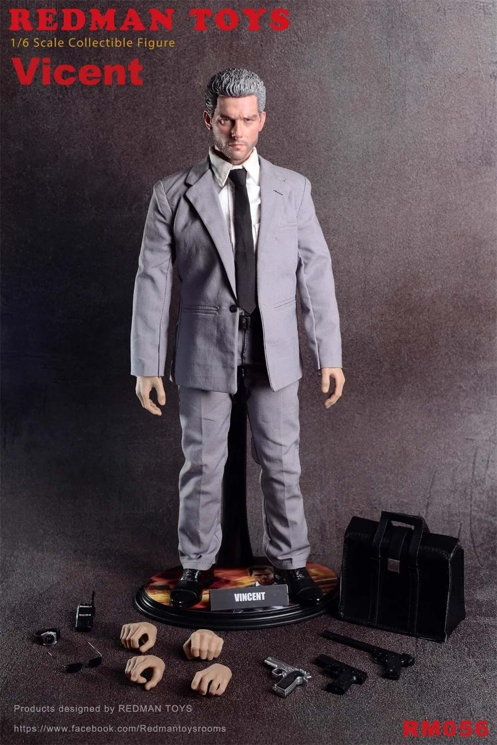 REDMAN TOYS 1/6スケールフィギュア RM024 1/6th レッドマンおもちゃ RM056 男トムクルーズキラーフルセット可動