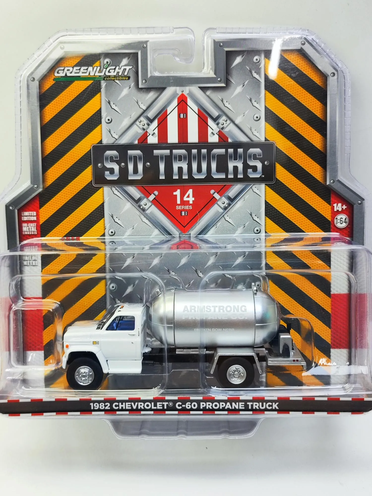 

GreenLight 1:64 Gr C-60 Propane Truck Toy Diecast Alloy Car Model Collectible Gift