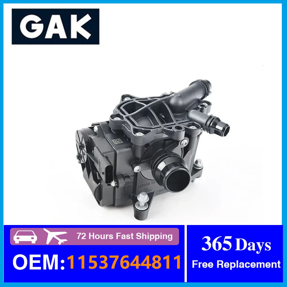 

GAK Brand 11537644811 Petrol Engine Cooling Thermostat Heat Manage Module for BMW X3 F20 F21 F22 B38 B48