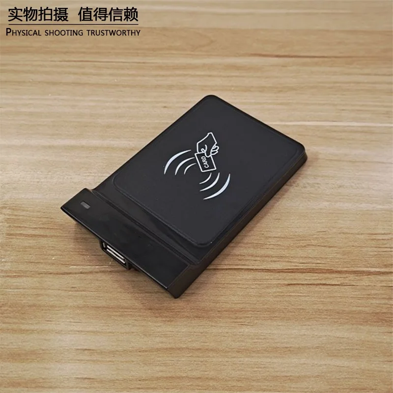 CR20M 13.56MHz RFID USB Reader Desktop Enrollment Station NFC MF 1K IC Card Plug & Play for Access Control Software