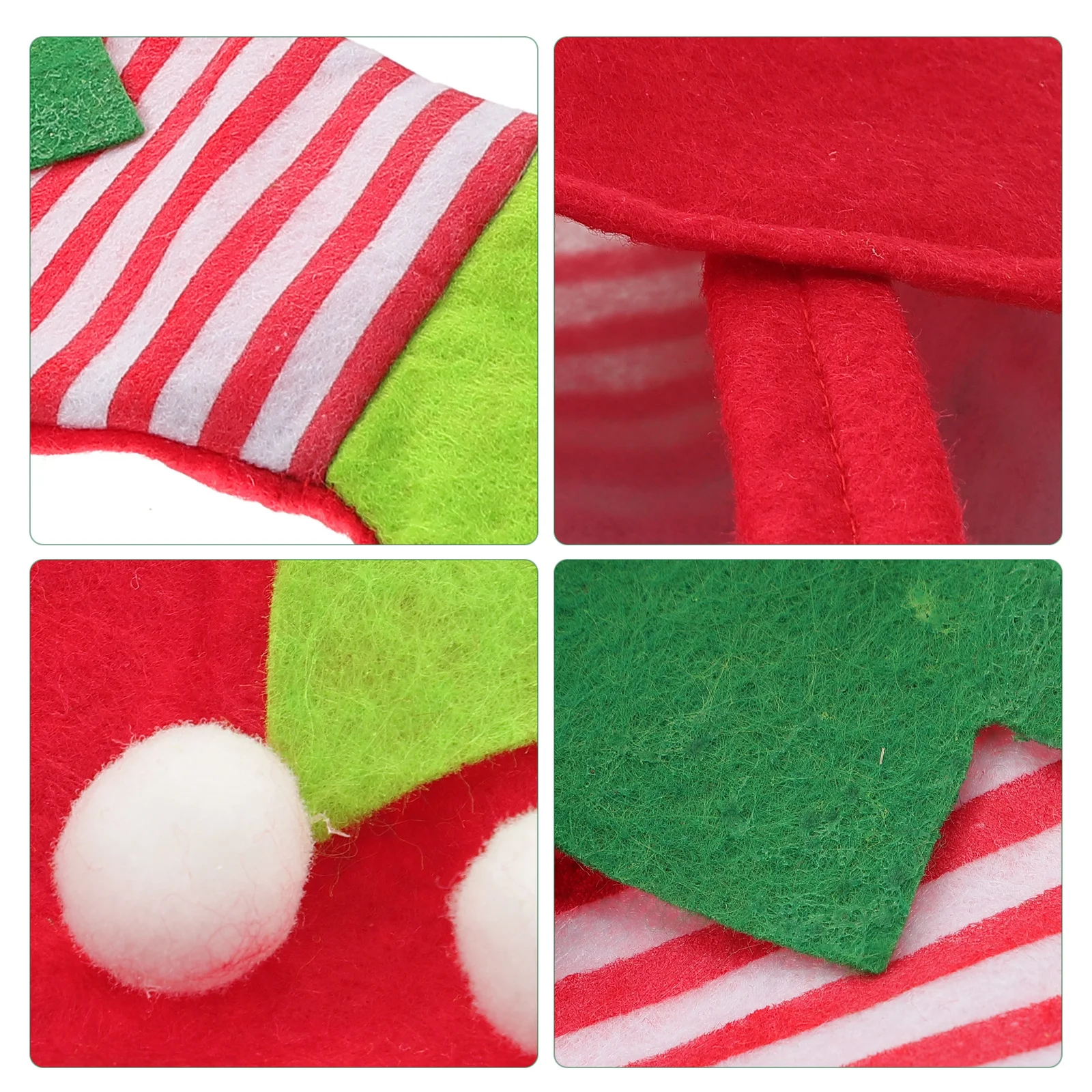 

2pcs Red Wine Bag Portable Bottle Carrier Pouch For Christmas Gift Party Favors Holiday Celebration Kitchen Bar Tools Decorative