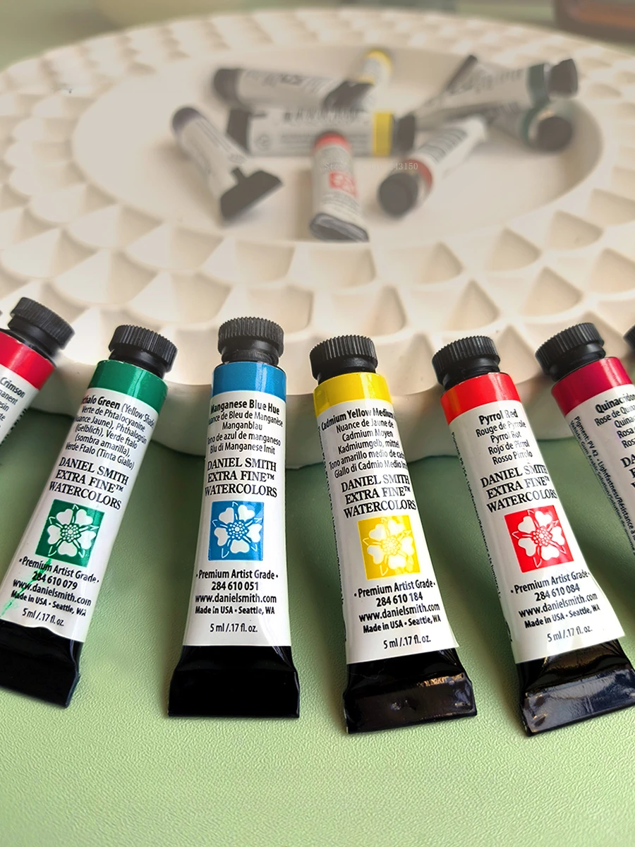 DS Master Ultra Fine Watercolor Pigment Pearl / Fluorescent Series 5ml Pojedynczy rurowy surowiec mineralny Materiały do malowania artystycznego — zdjęcie produktu 3