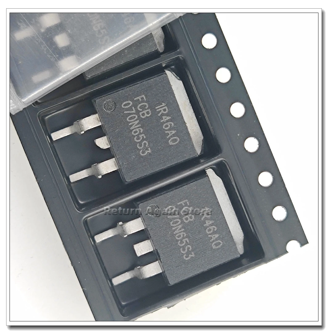 10PCS/LOT FCB070N65S3 mosfet TO-263