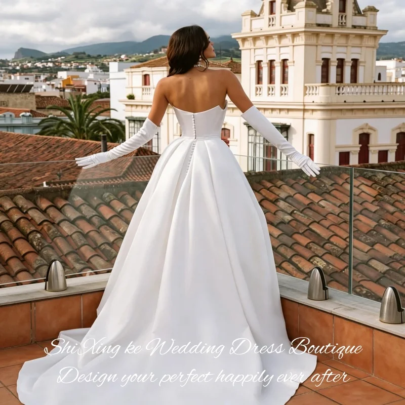 Off Shoulder Ruched Tulle Mermaid Wedding Dress 2026 Slim Fit Brush Train Bridal Gown Vestidos De Novia Customized