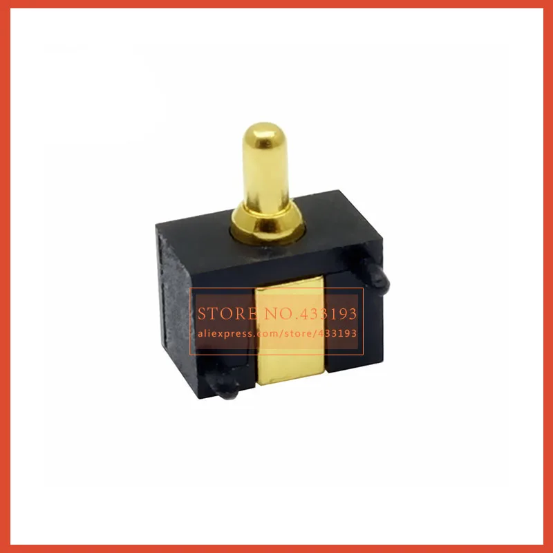 1P Spring Compression Contact 1Pin Male Connector Surface Mount Battery Connectors Reflow Solder PCB  female 5Pair