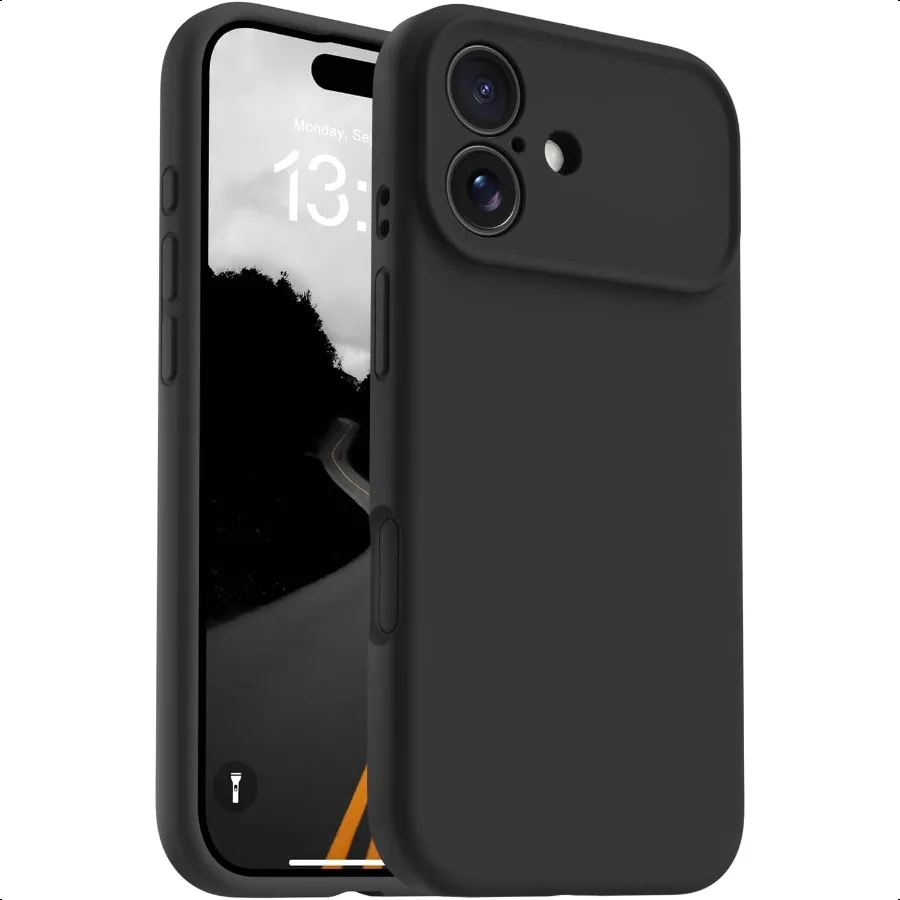 Magnetic for iPhone 17 CaseCompatible with Magsafe Classic Liquid Silicone Mobile Phone Case Integrated Camera Control Button A