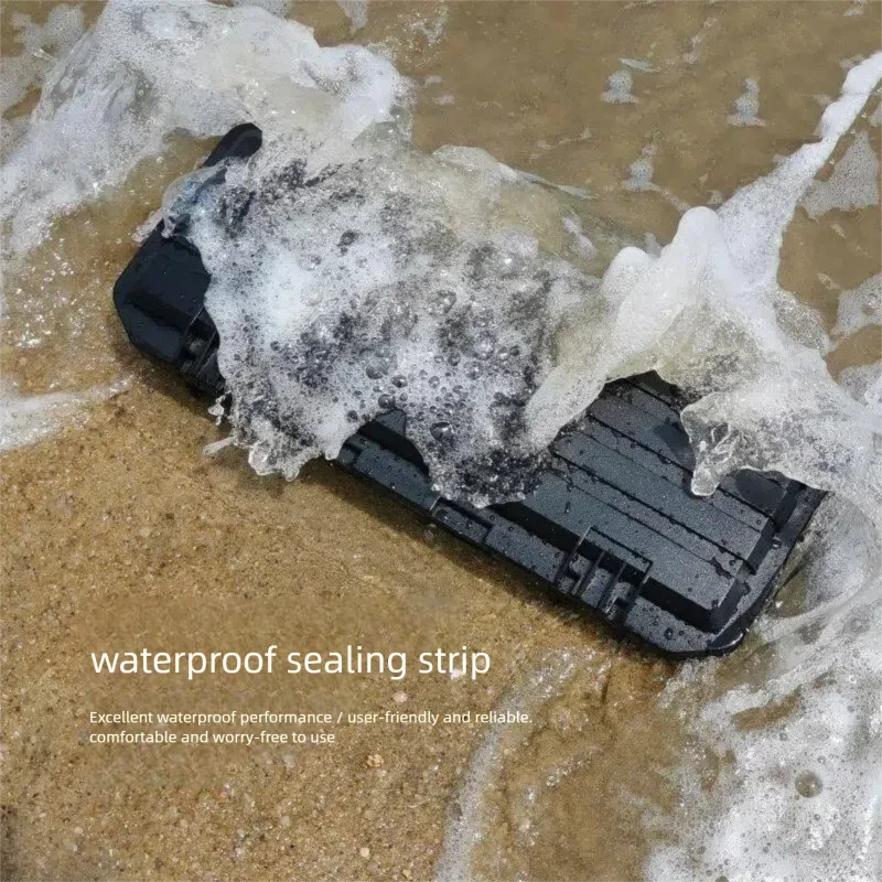 Portable Long Waterproof Hard Carry Tool Case Photography Safety Protection Toolbox Equipment Instruments Tool Box with Sponge