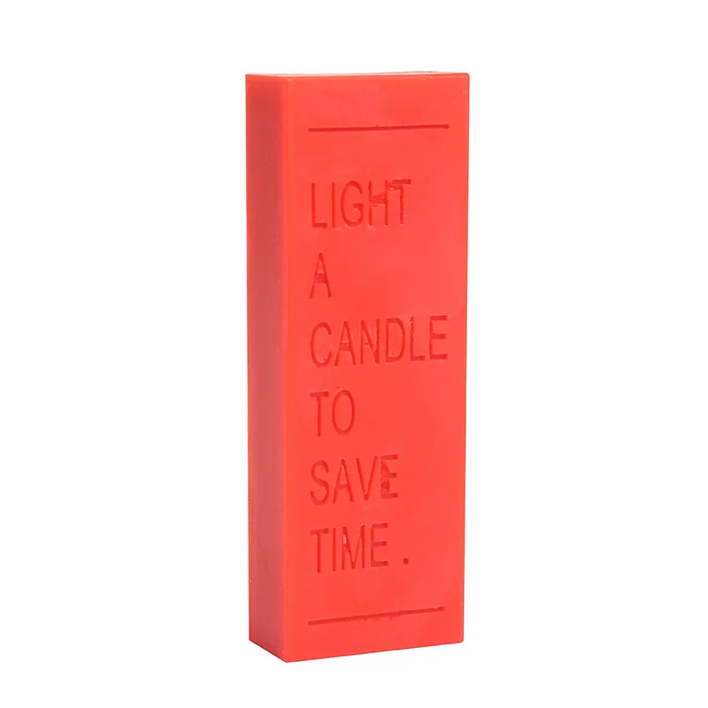 Mould Hot-selling Instagram-style Long Letter Candle Mold  DIY Chocolate Scented Candles Decorative Ornaments - Silicone Molds view 5