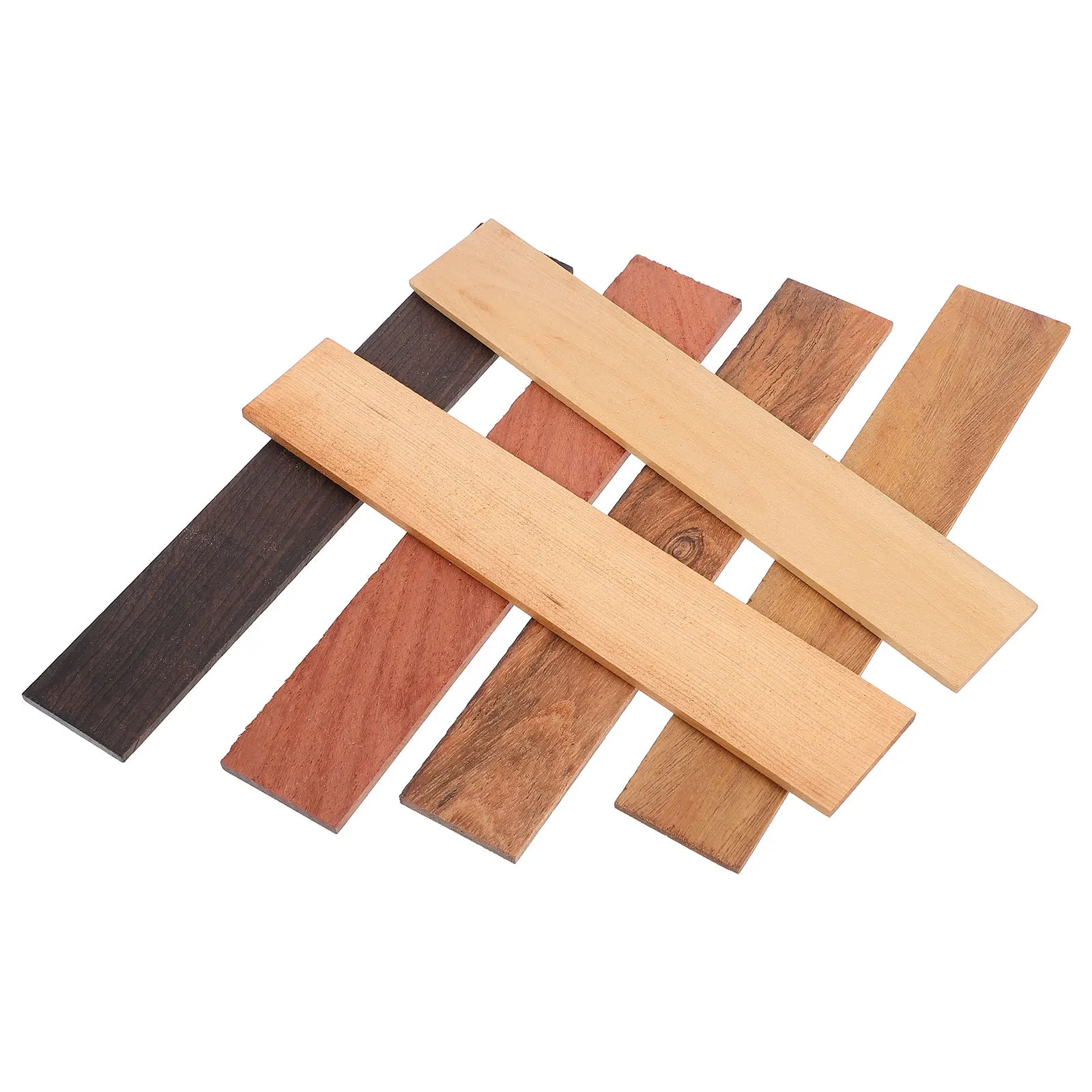 6 pcs Textured Wooden Planks For Diy Garden Bench Wood Panels Replacement Craft Projects Durable Natural Wood Board Engraving