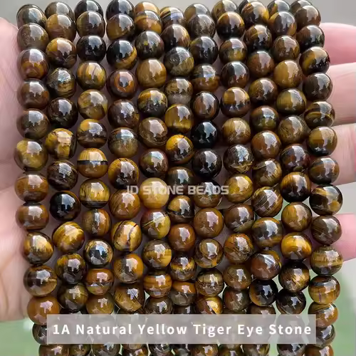Natural Stone Golden Obsidian Bead Irisation Round Loose Spacer 4 6 8 10 12mm For Jewelry Making Diy Bracelet Necklace Accessory - Image 15