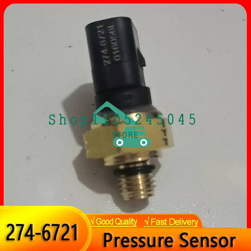 Excavator Pressure Switch 320D E320D Pressure Sensor for 2746721 274-6721 Machinery Parts