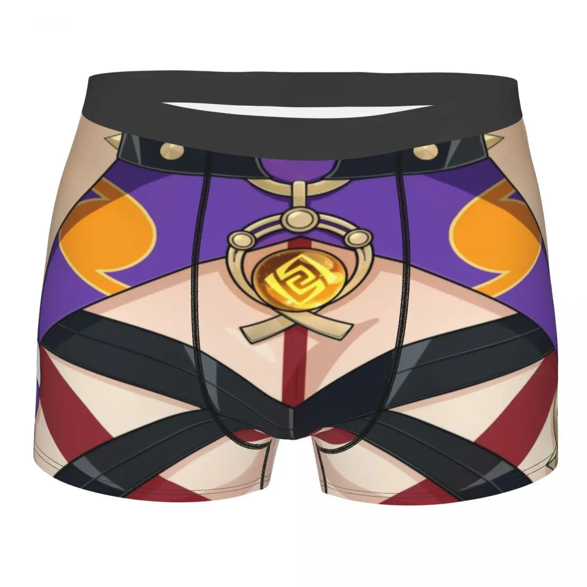 Custom Arataki Itto Genshin Impact Underwear Men Breathable Boxer Briefs Shorts Panties Soft Sexy Underpants For Homme