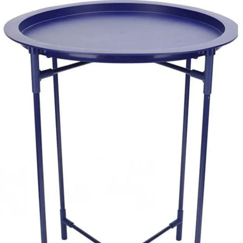

Folding coffee table coffee table living room outdoor mobile round table.